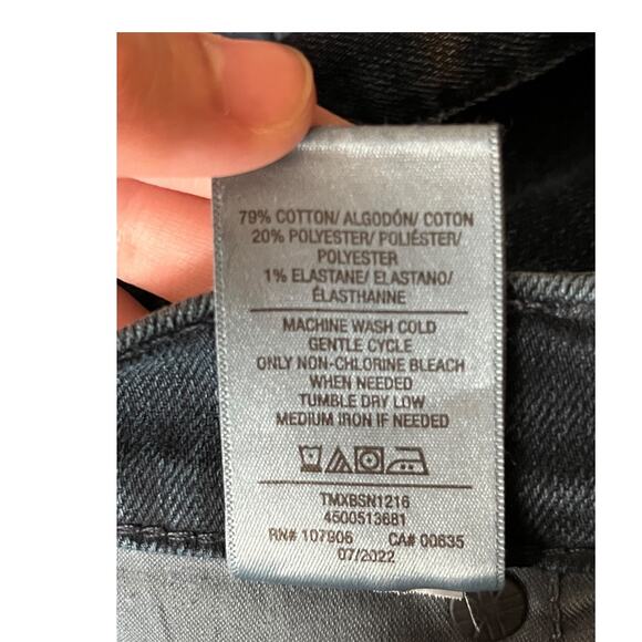 Hudson Jeans Holly high rise straight ankle dark blue size 27 - Picture 9 of 9